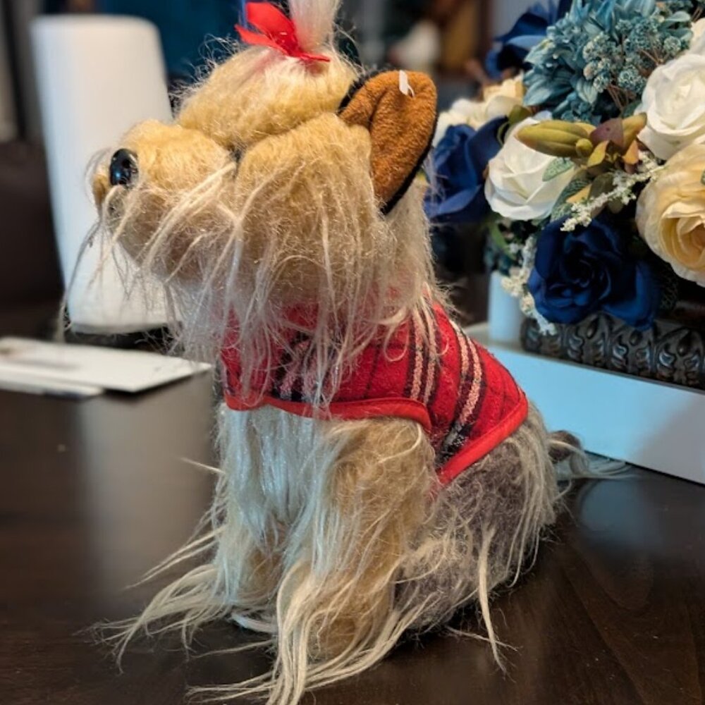 O2 VNTG PLUSH RUSS BERRY Yorkie - Picture 4 of 7